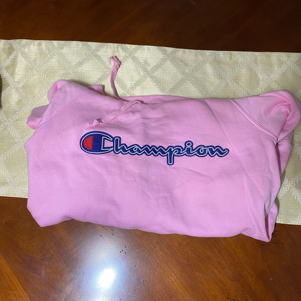 Champion Hoodie Pink